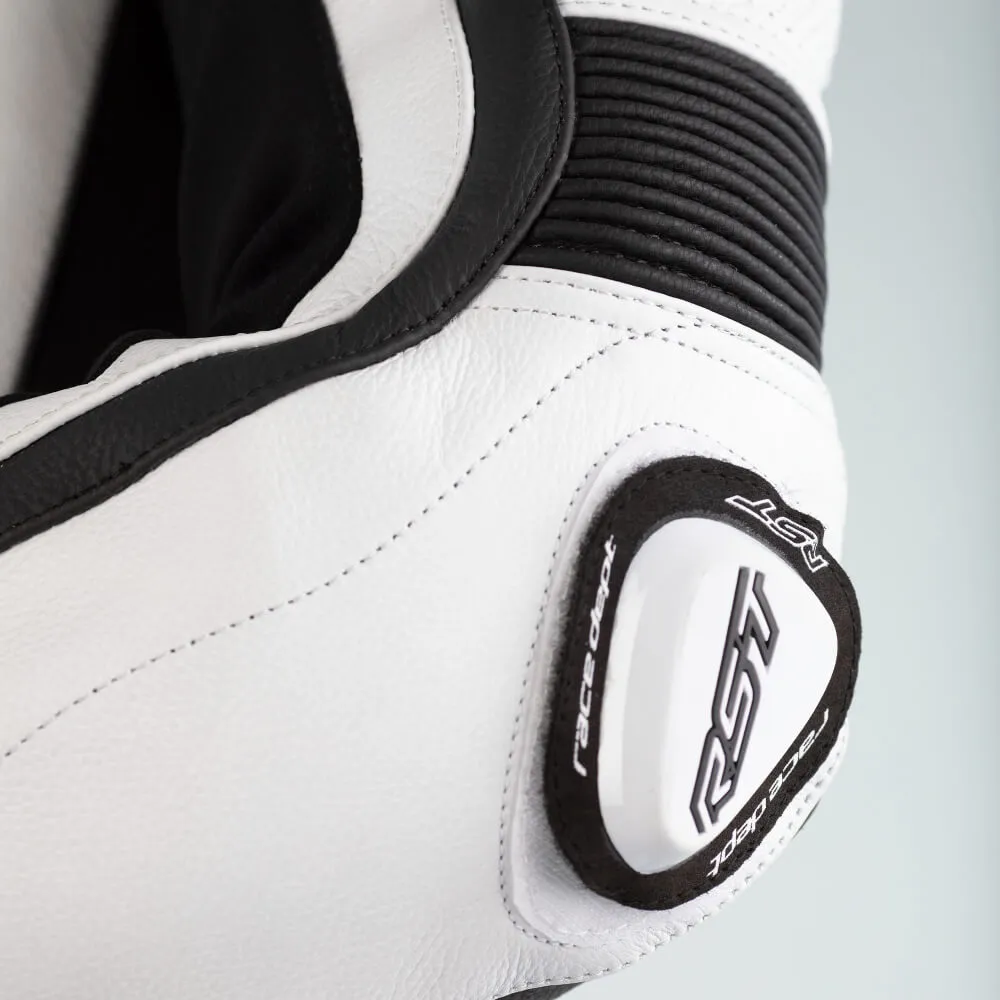 RST Pro Series Airbag CE Leather Suit White / Black