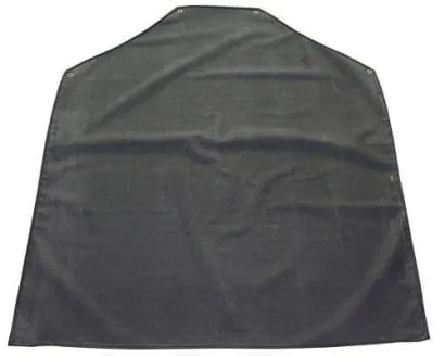 Rubber Apron With Eyelets Black 42" X 36" - Beeswift Rab42