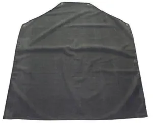 Rubber Apron With Eyelets Black 42" X 36" - Beeswift Rab42