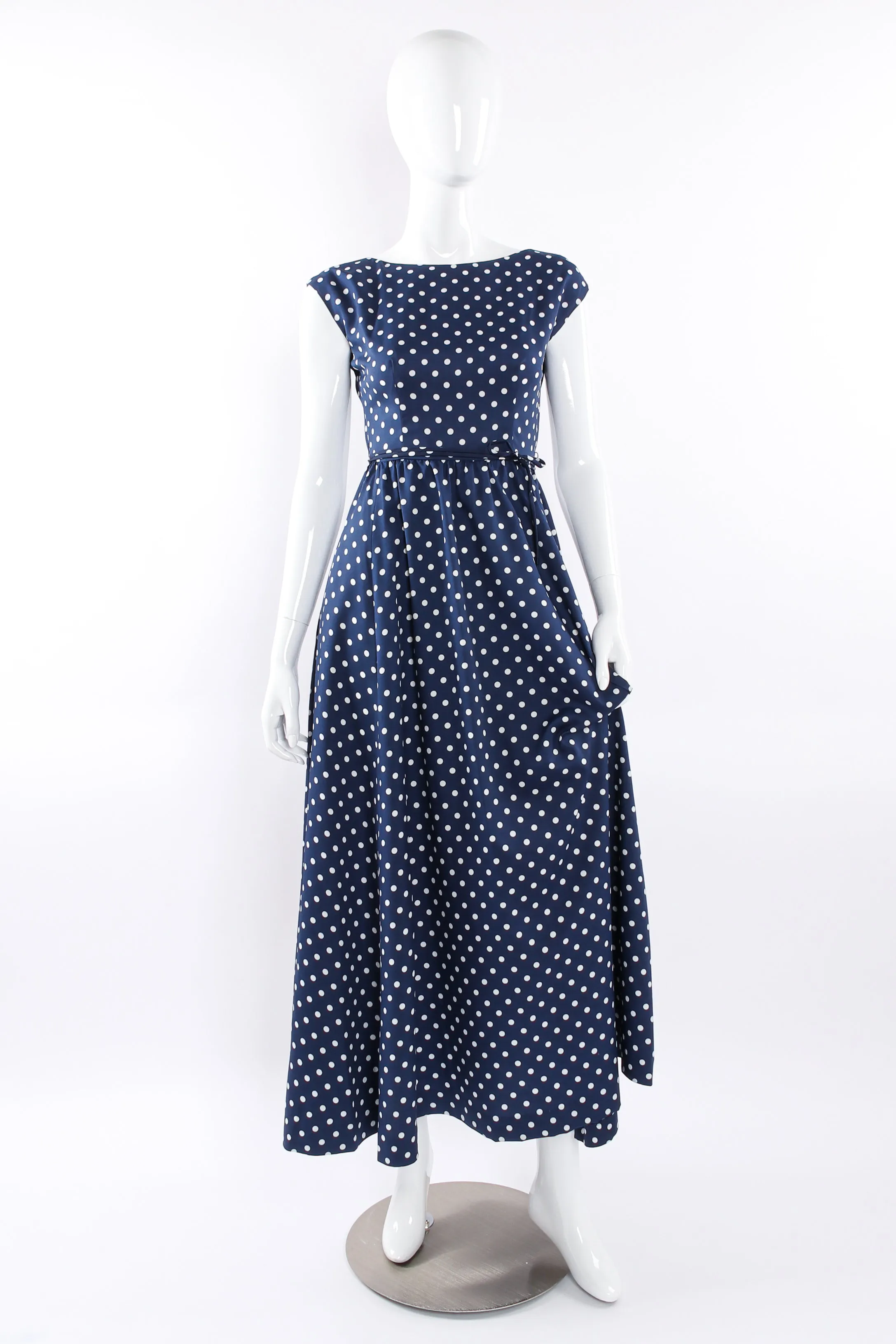 Ruffle Polka Dotted Dress & Jacket Set