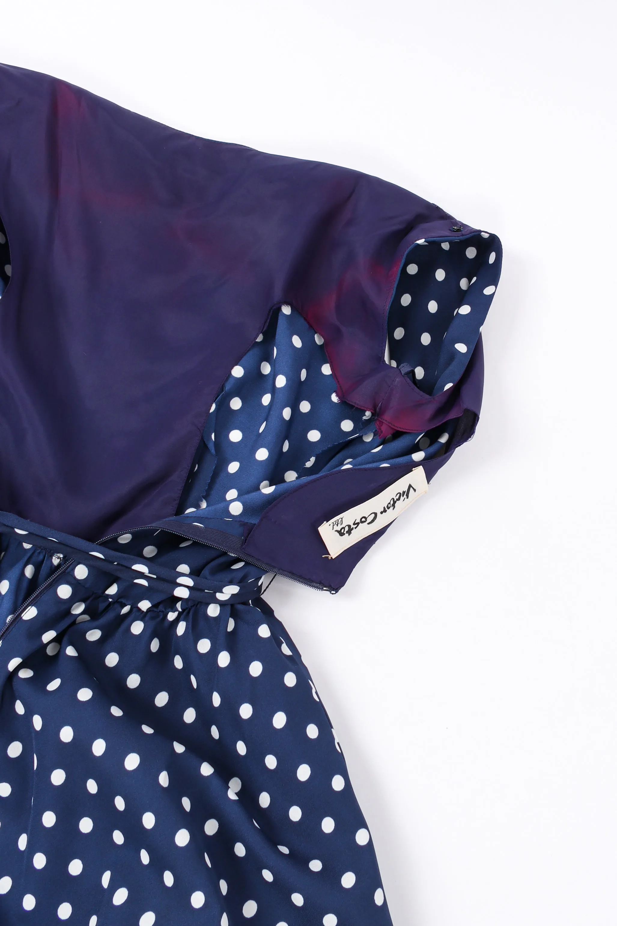 Ruffle Polka Dotted Dress & Jacket Set