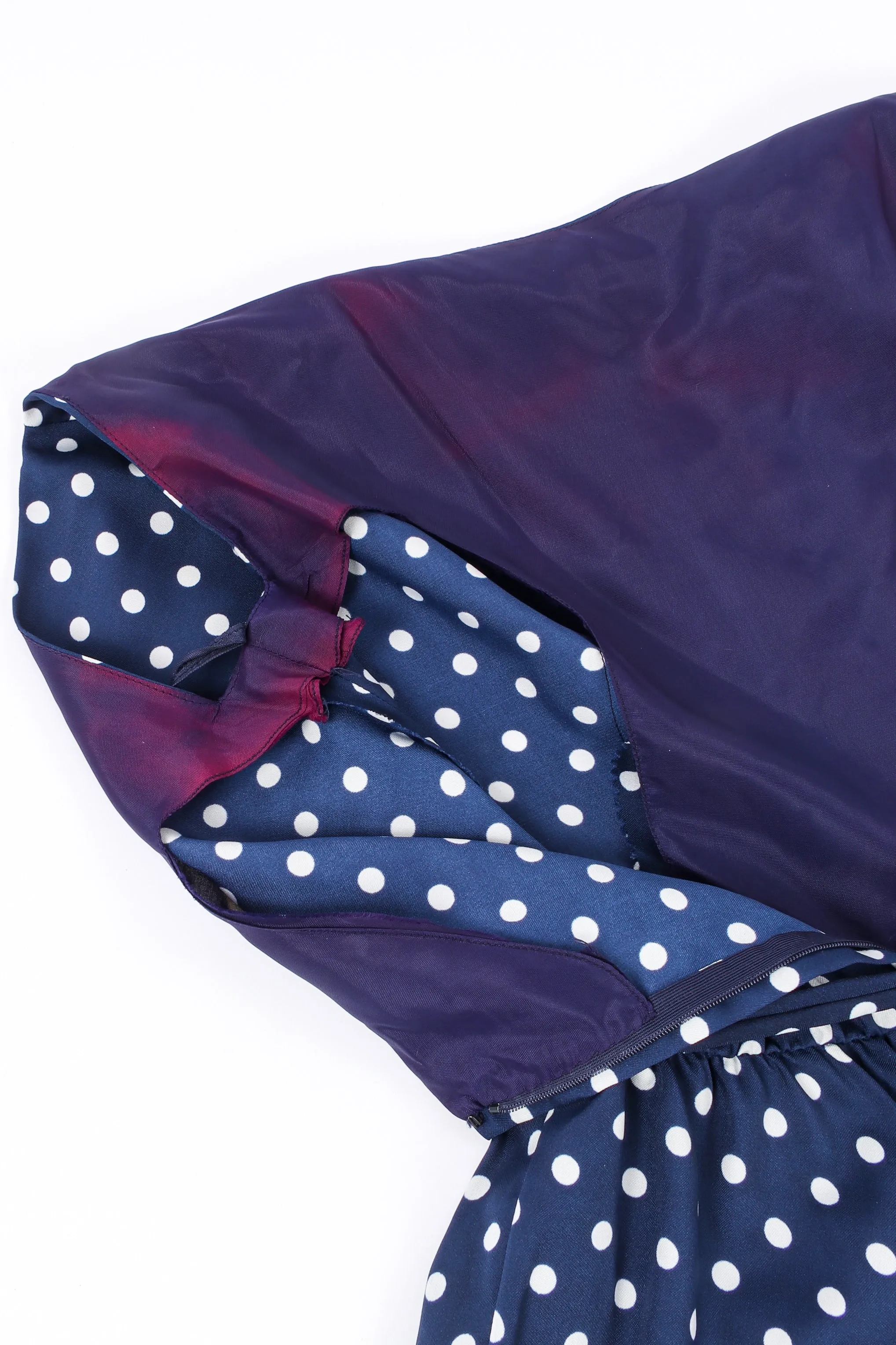 Ruffle Polka Dotted Dress & Jacket Set