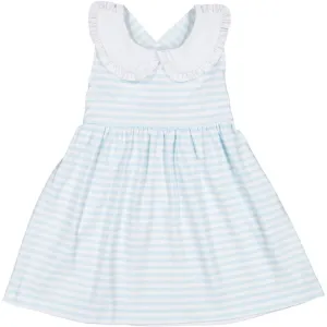 SAL & PIMENTA - Blue Bows Dress - White