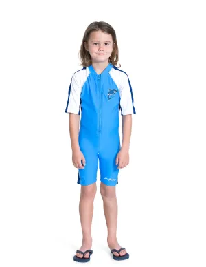 Short Sleeve One-Piece Swimsuit - Splash
