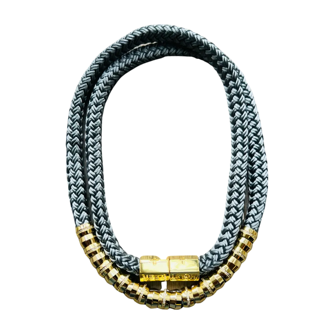 Skinny Classic Pewter Necklace