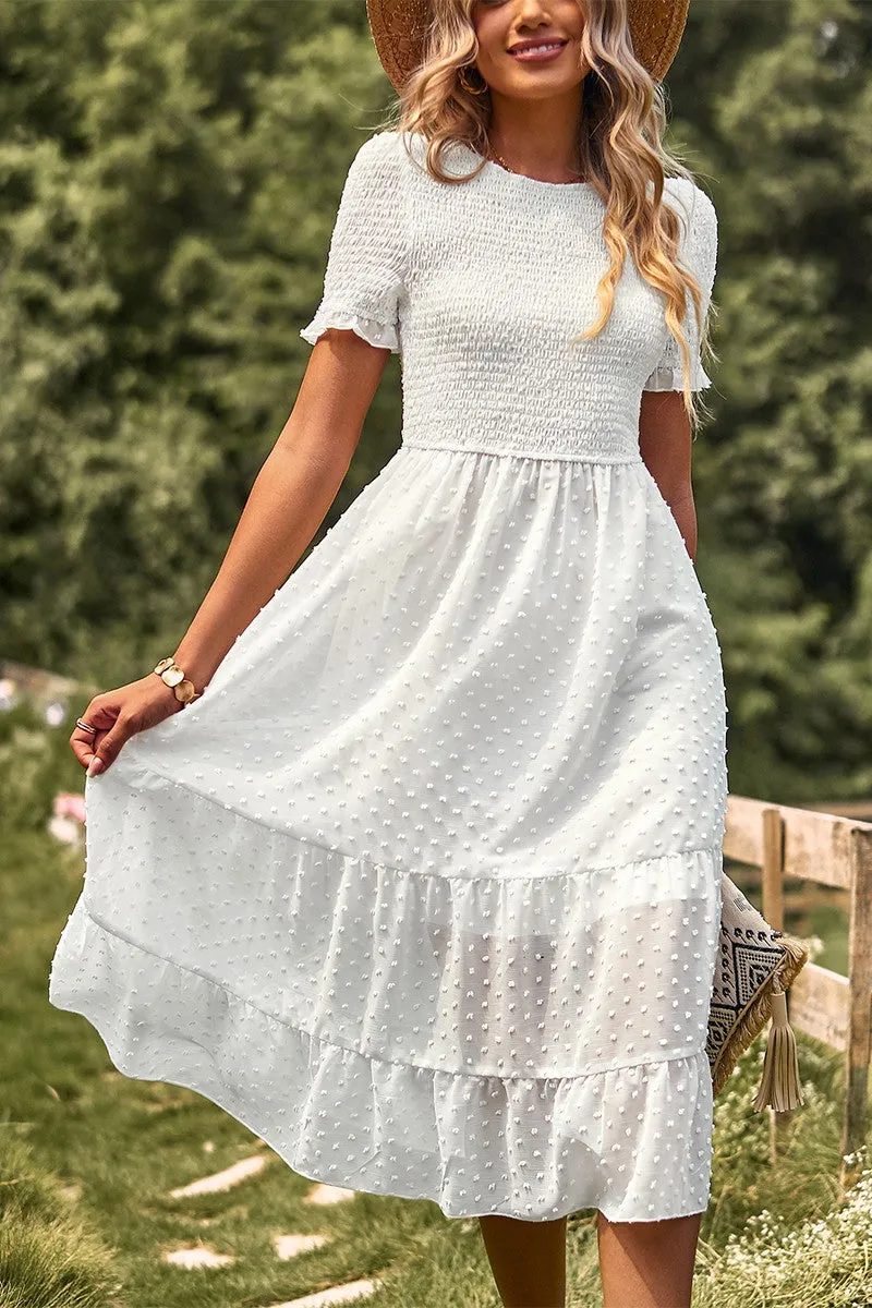Smocked Bliss Midi Delight