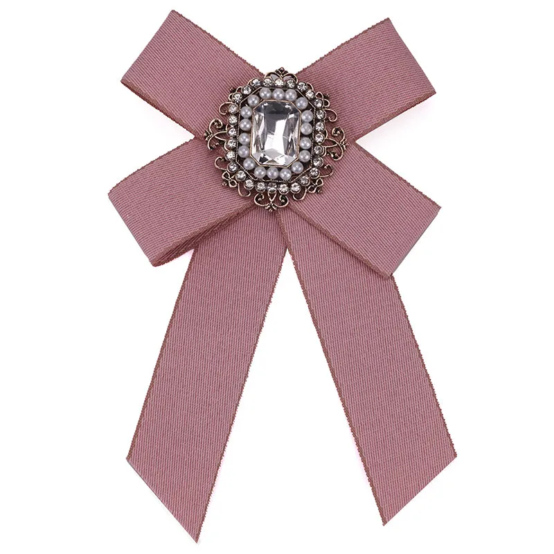 Solid Ribbon Polyester Bow Tie