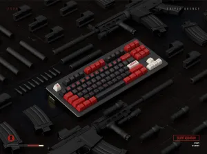SP SA Silent Assassin Keycap Set