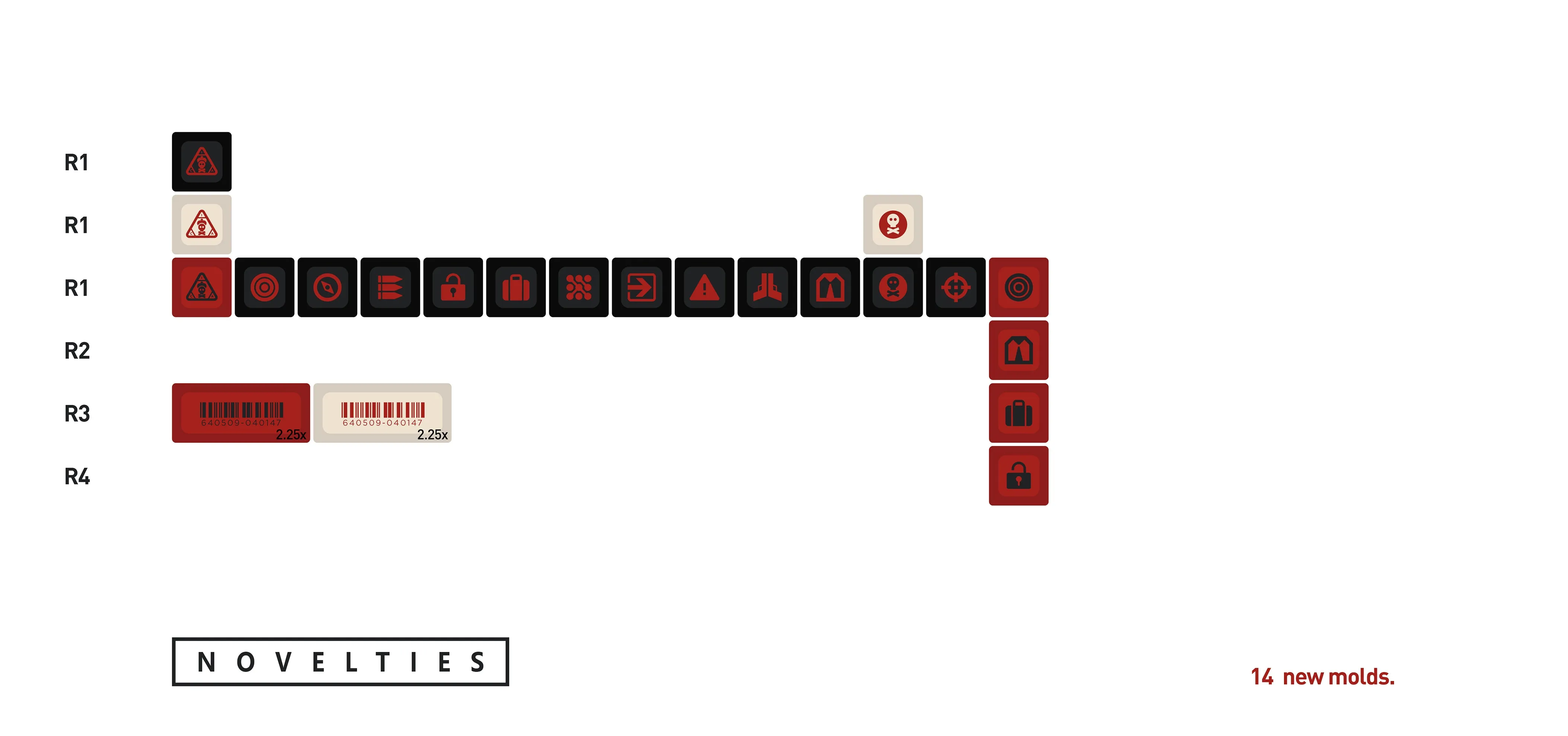 SP SA Silent Assassin Keycap Set