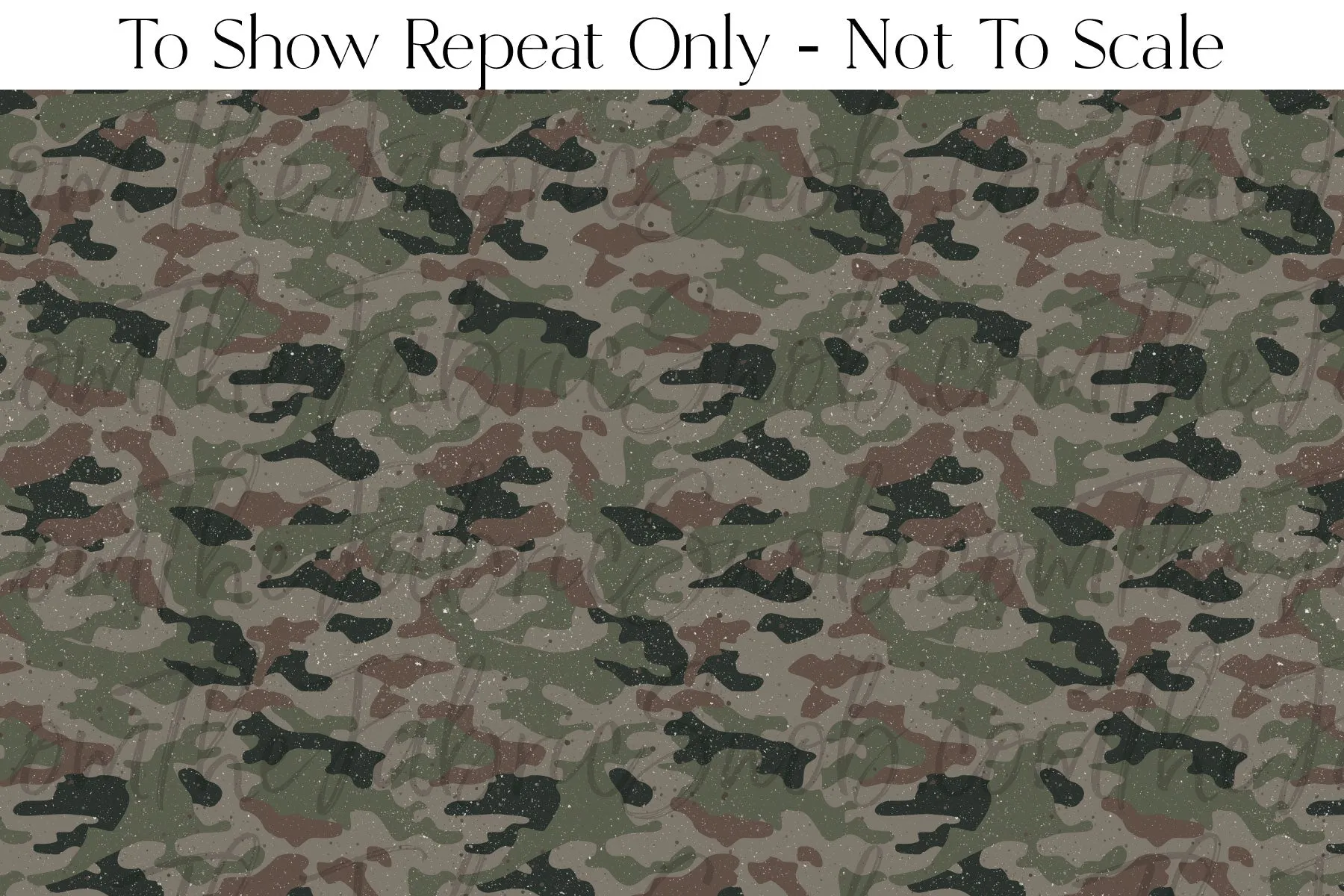 Speckled Camo - Round 4-2021 - 1/2 Metre