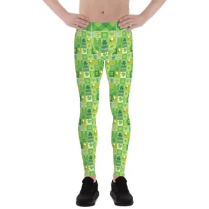 St. Patrick's Day Collage - Men's Leggings