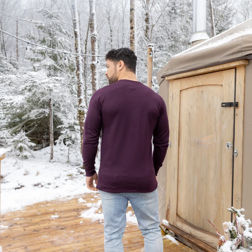 Stanfield's Men's Two Layer Merino Henley