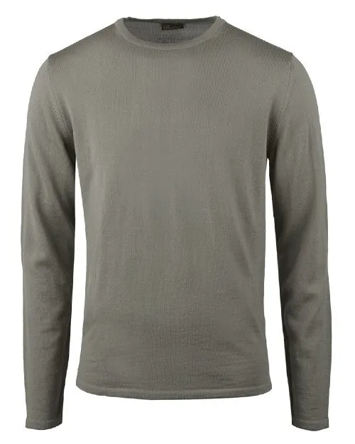 STENSTROMS | Merino Crew Neck Sweater | Light Green