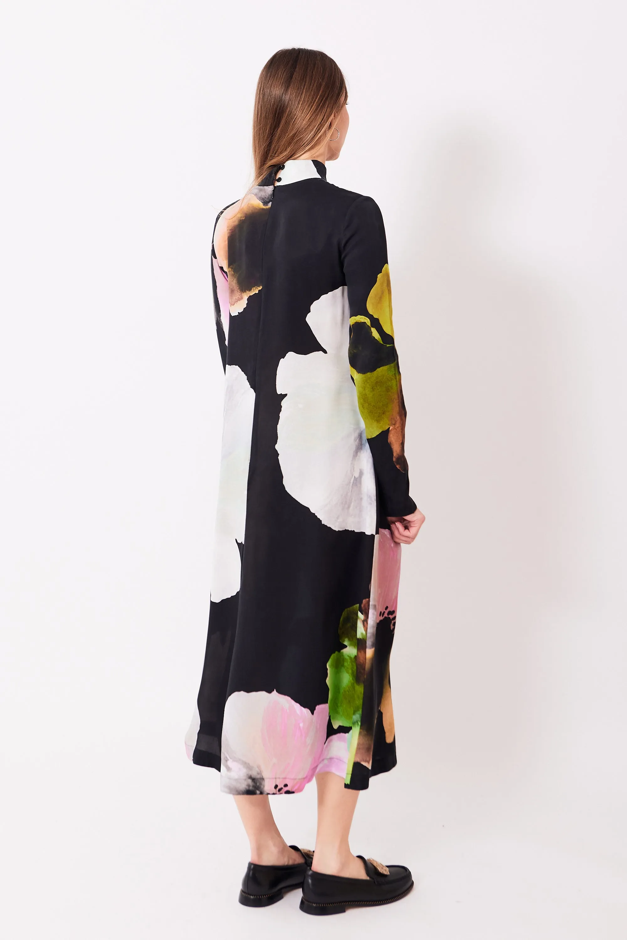 Stine Goya Long Sleeve Midi Dress