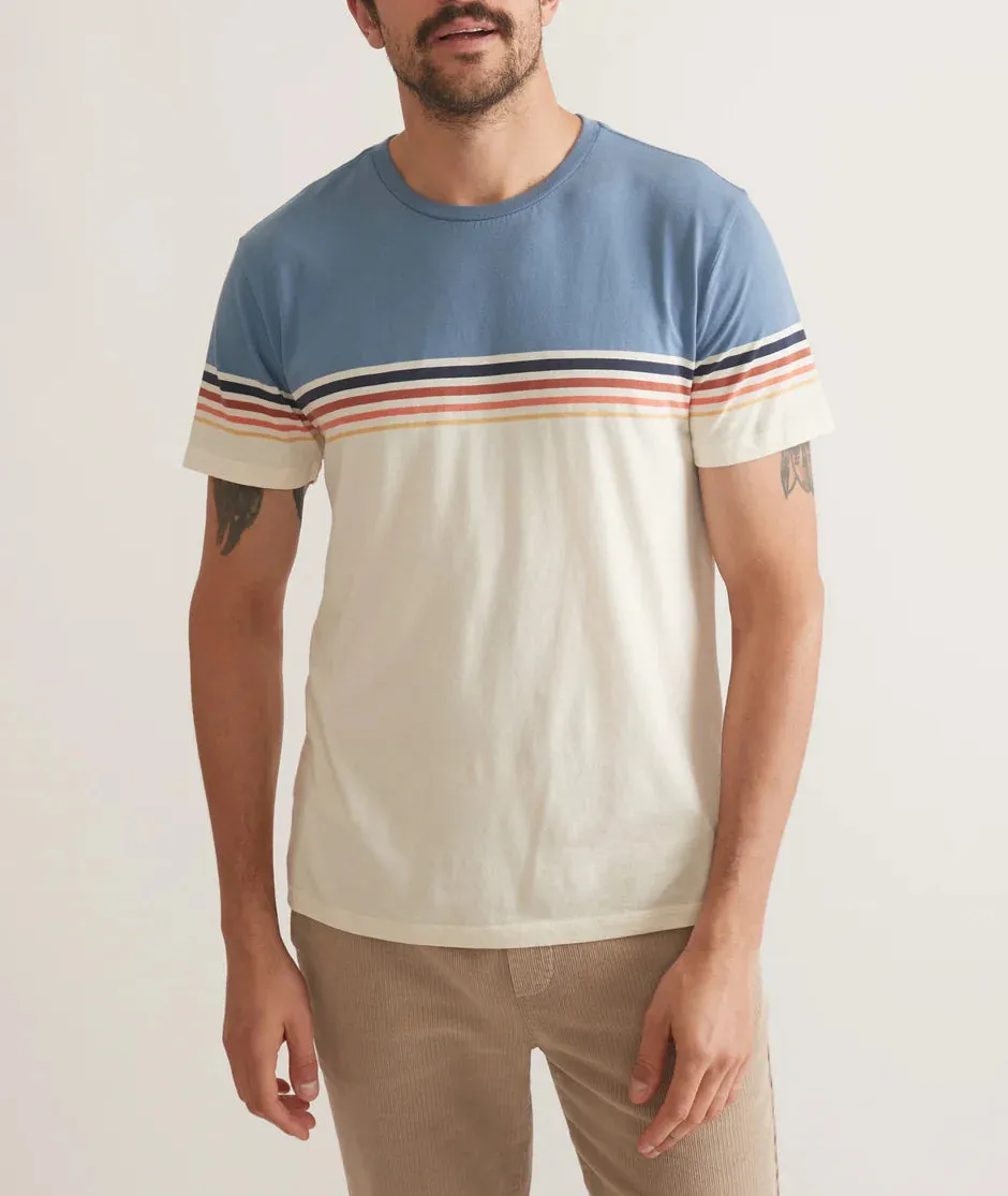 Striped Crew Tee