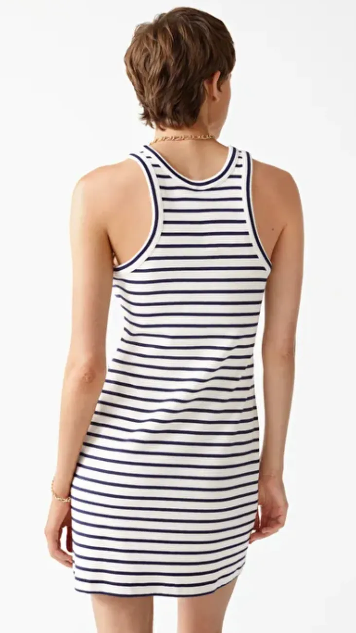 Striped Tank Mini Dress
