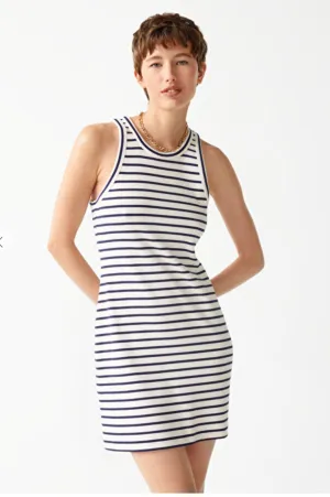 Striped Tank Mini Dress