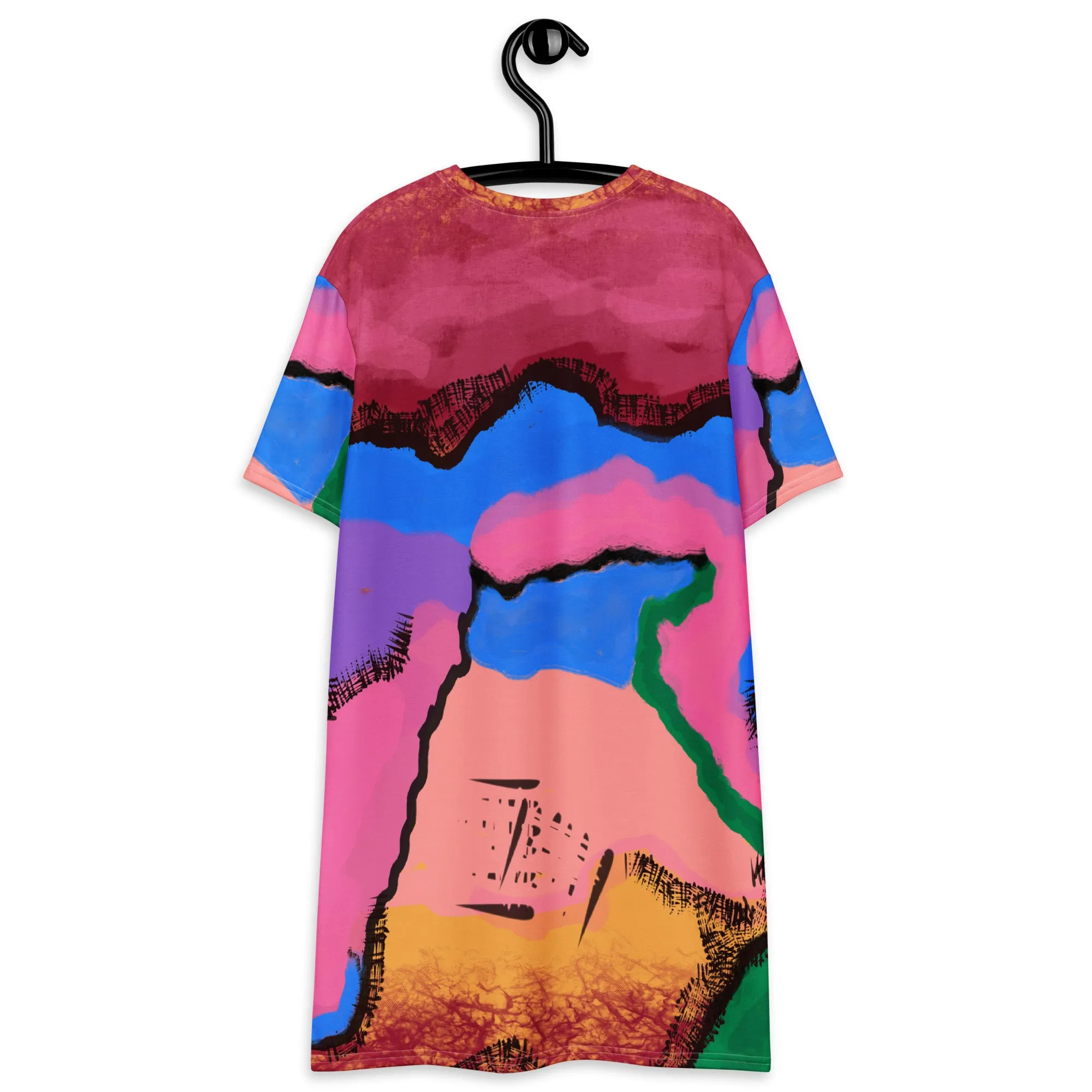 T-shirt Dress, Abstract Art