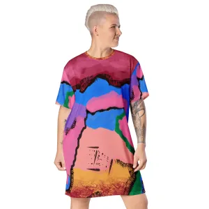 T-shirt Dress, Abstract Art