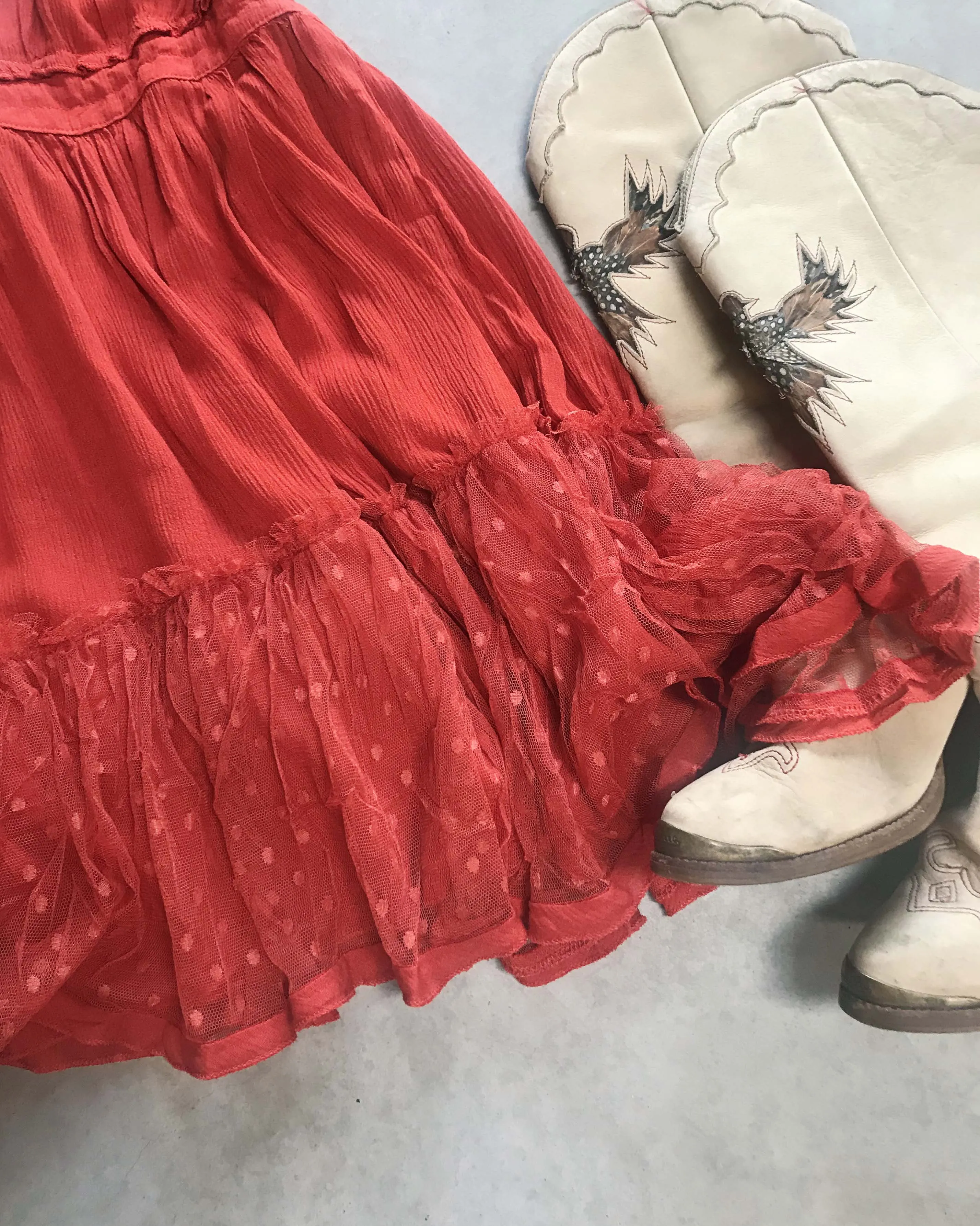 The 80 Degree Dress in Dark Rust