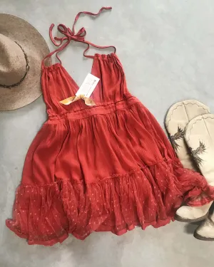 The 80 Degree Dress in Dark Rust