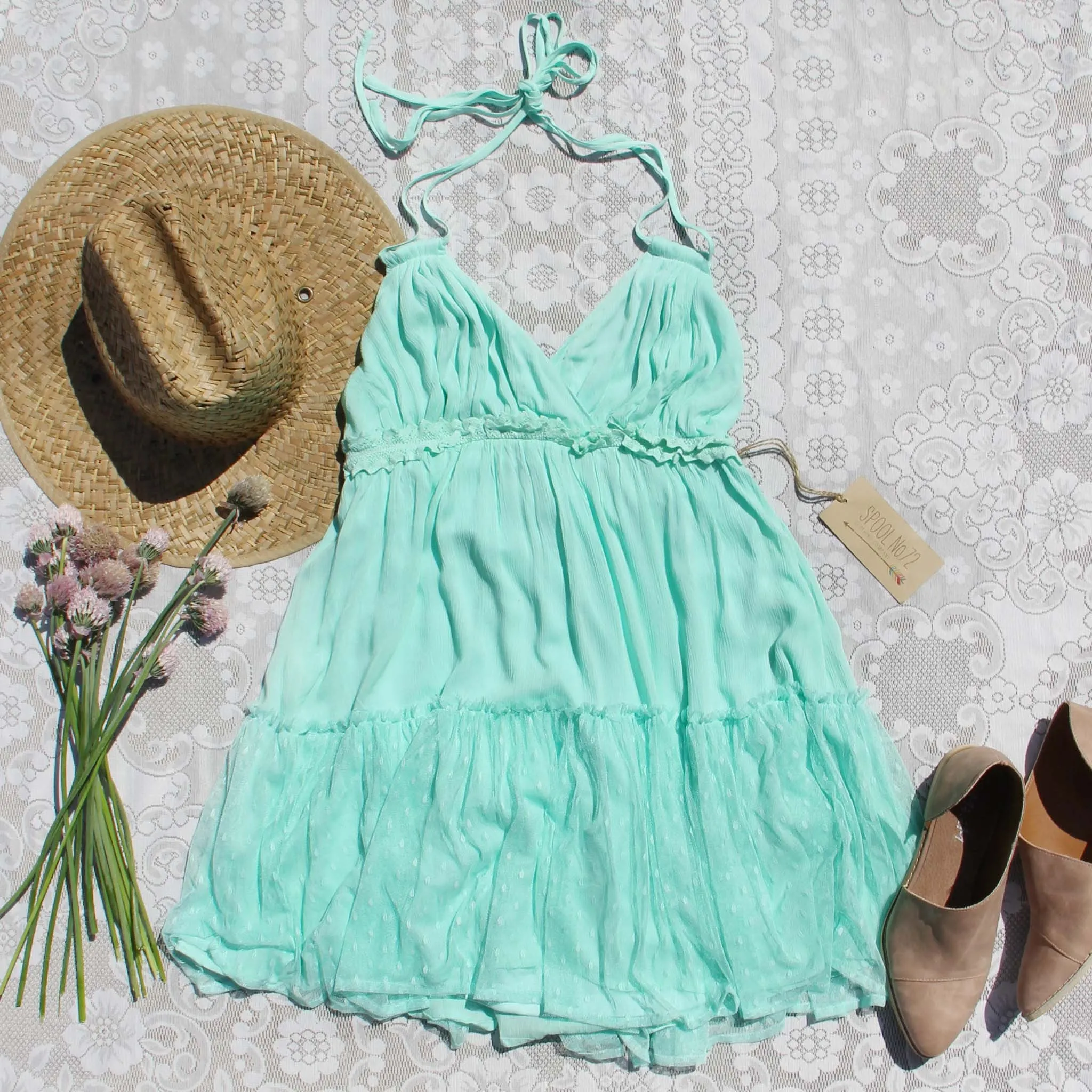 The 80 Degree Dress in Mint