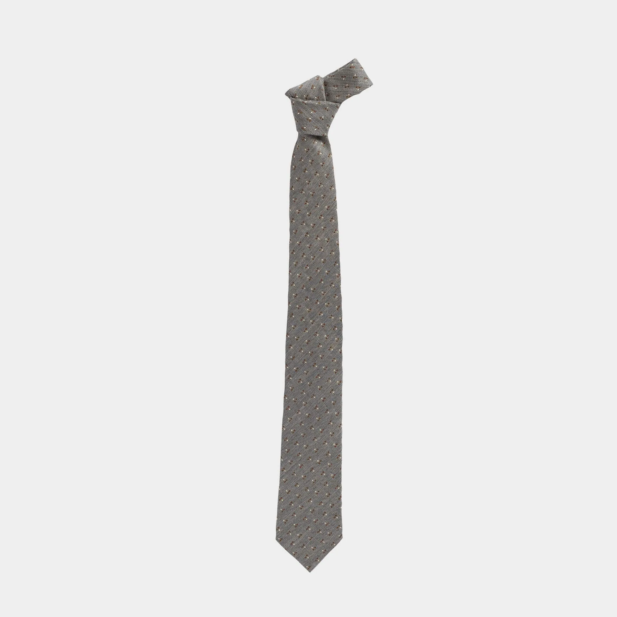 The Grey Heather Porto Tie