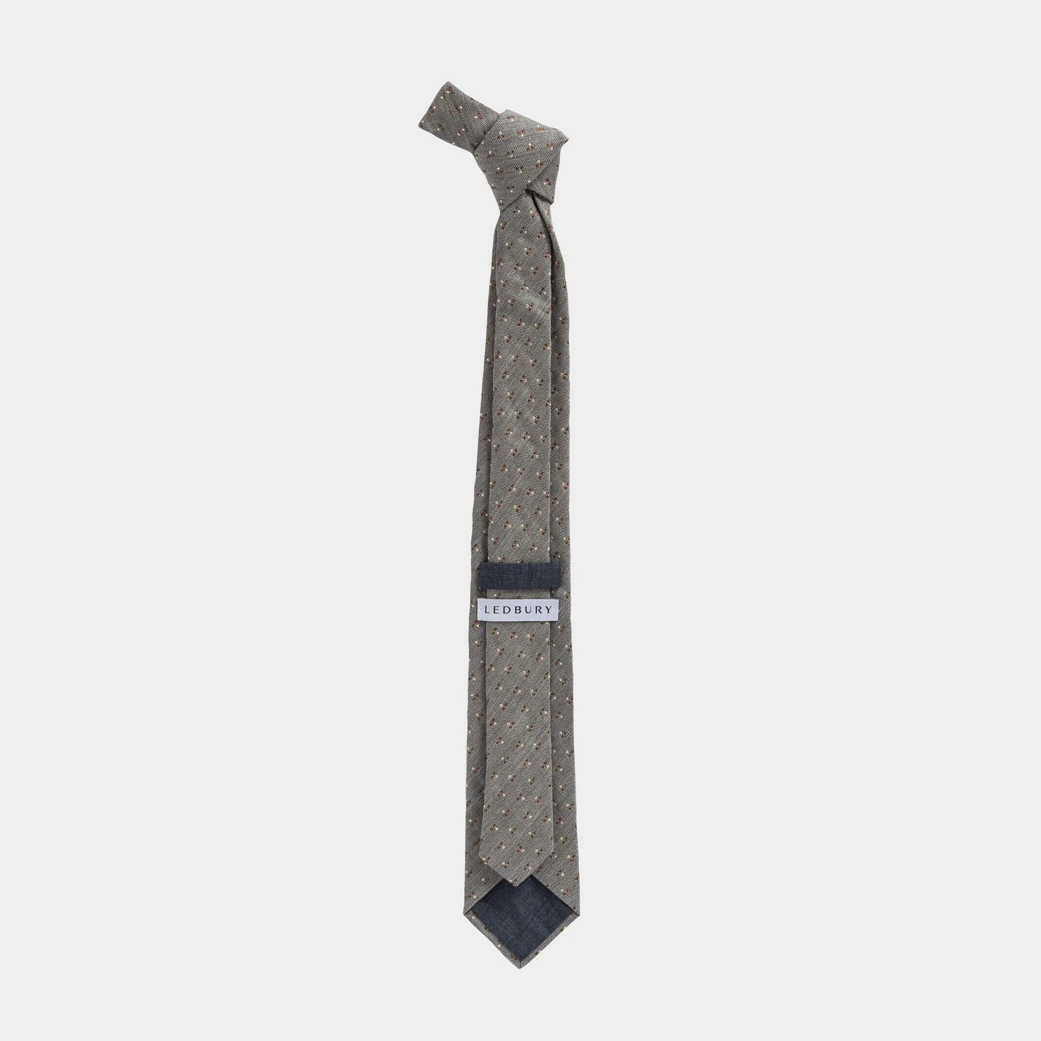 The Grey Heather Porto Tie
