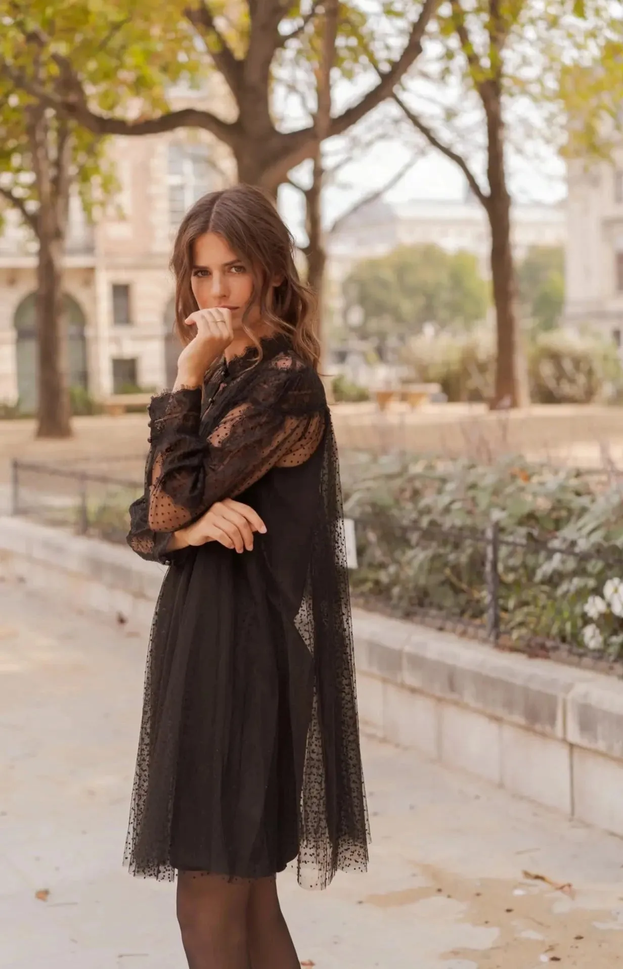 The Ingrid A-line Tulle Dress