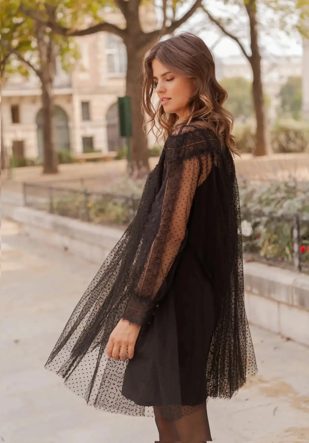 The Ingrid A-line Tulle Dress