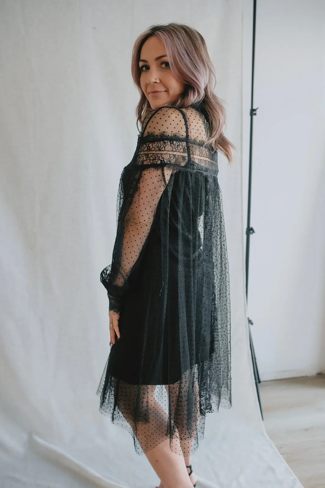 The Ingrid A-line Tulle Dress