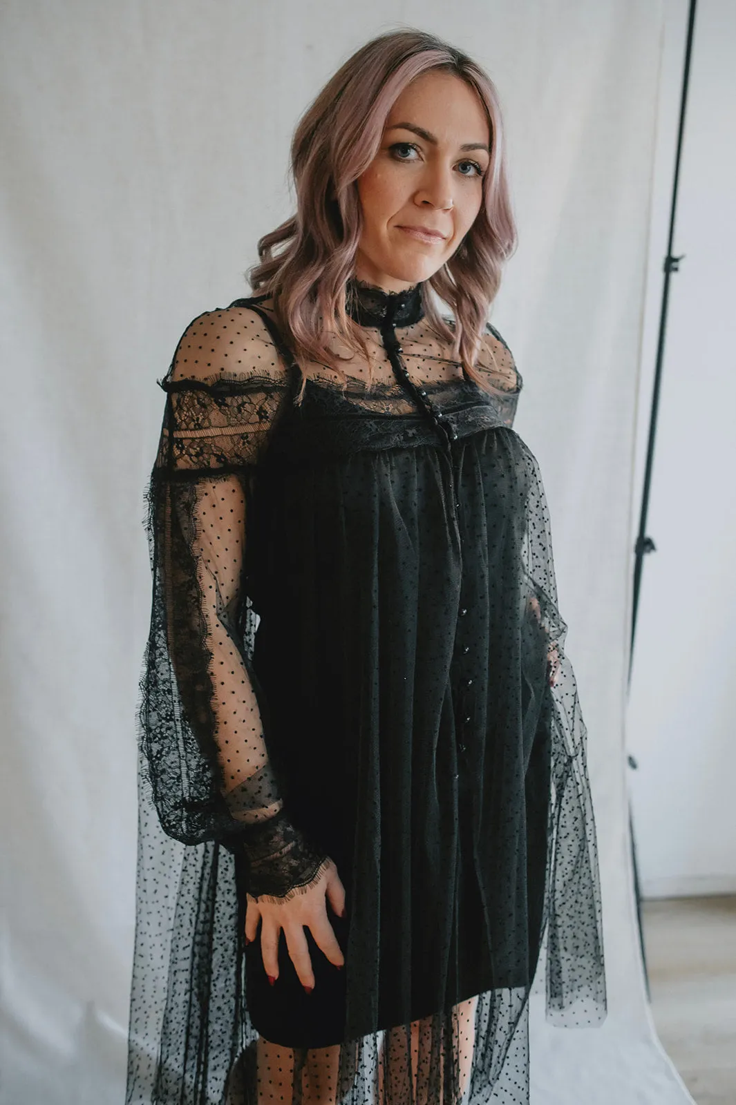 The Ingrid A-line Tulle Dress