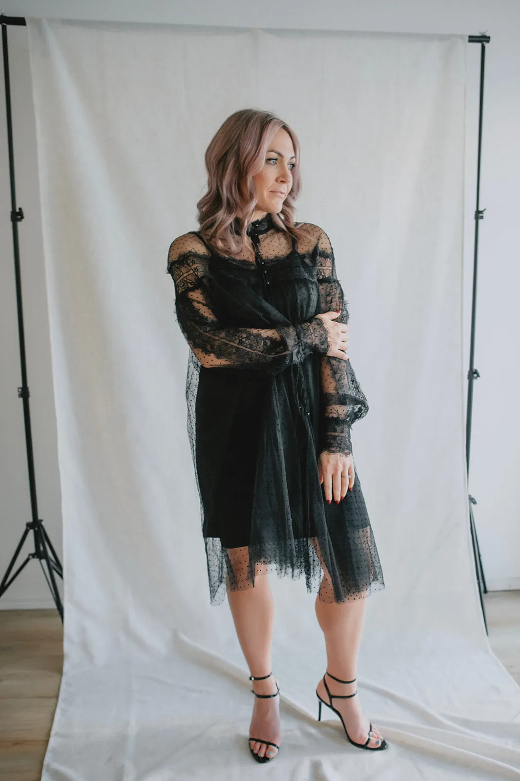 The Ingrid A-line Tulle Dress