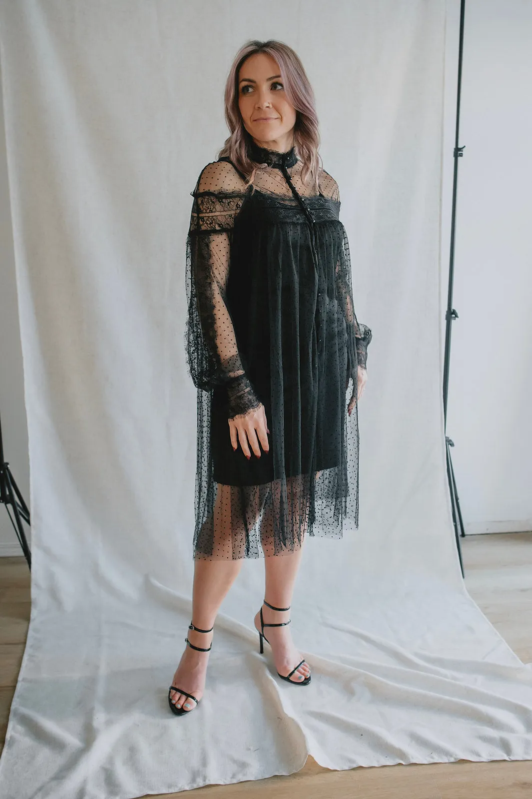The Ingrid A-line Tulle Dress