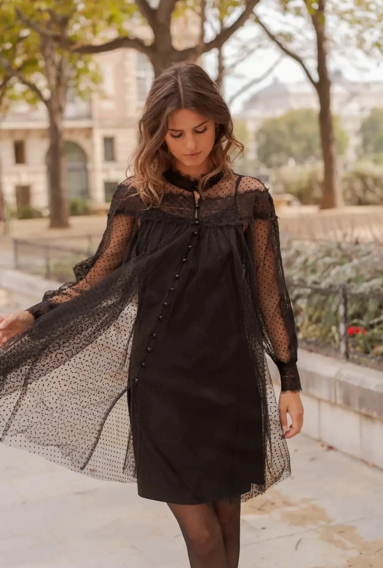 The Ingrid A-line Tulle Dress