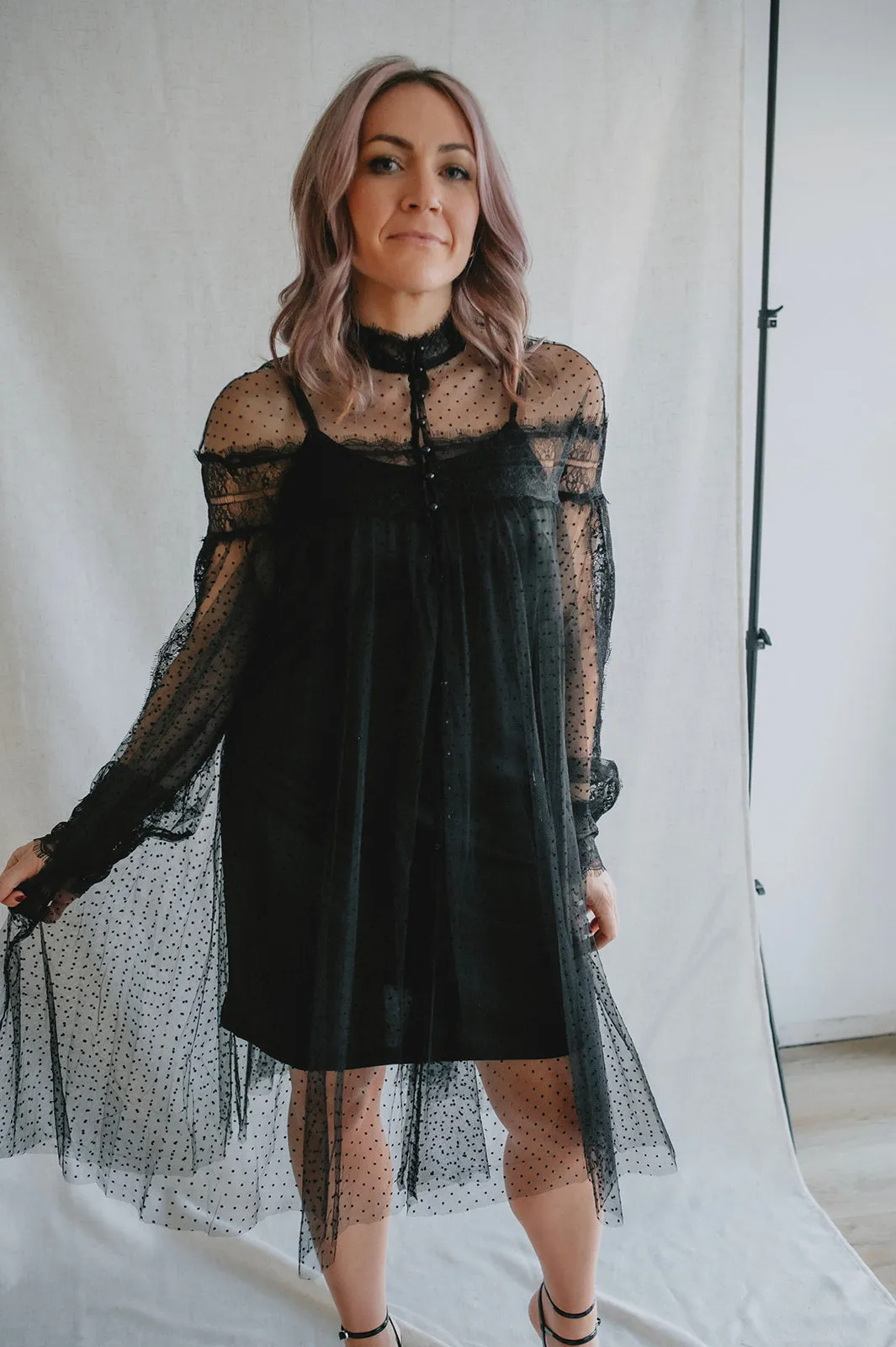 The Ingrid A-line Tulle Dress