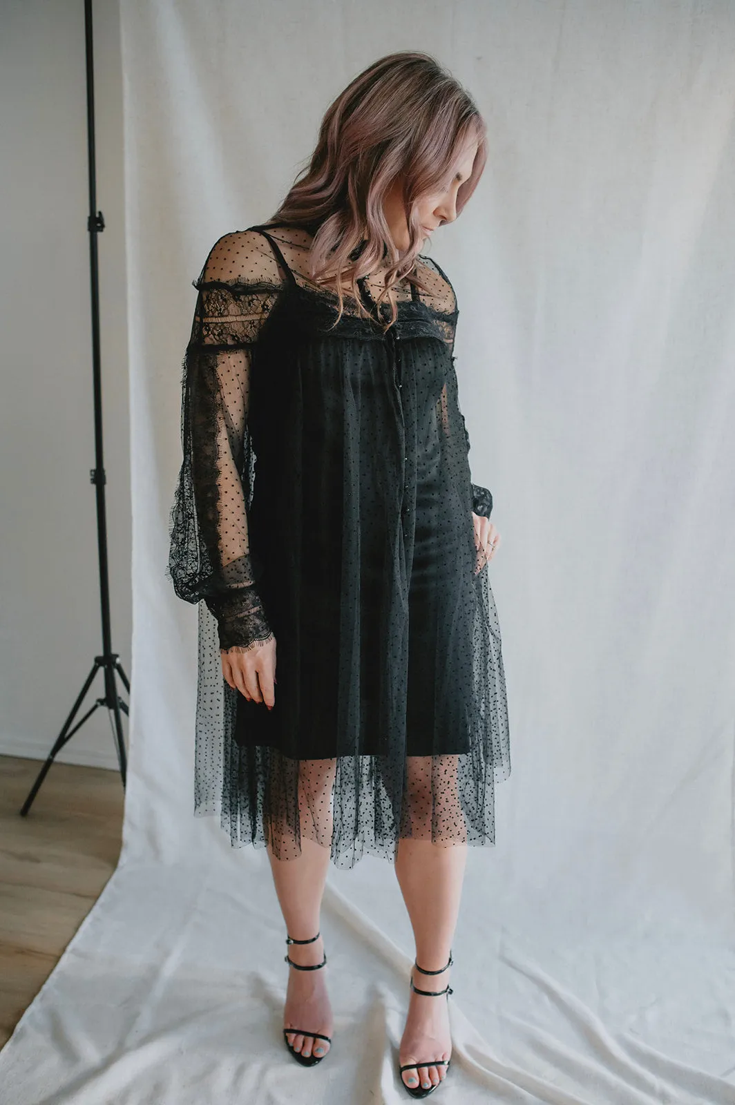 The Ingrid A-line Tulle Dress