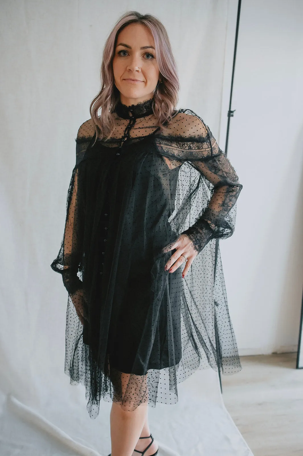 The Ingrid A-line Tulle Dress