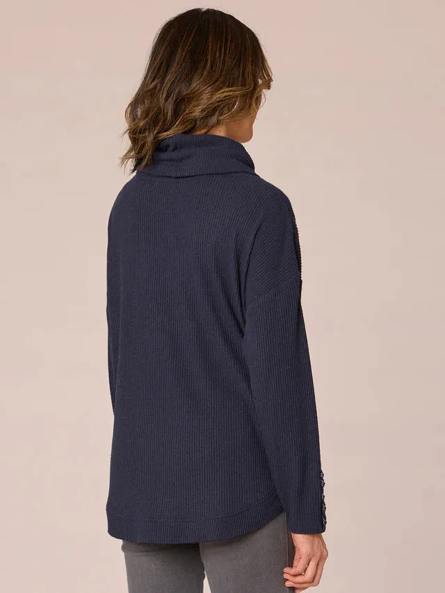 The Marley Long Sleeve Cowl Neck Tunic
