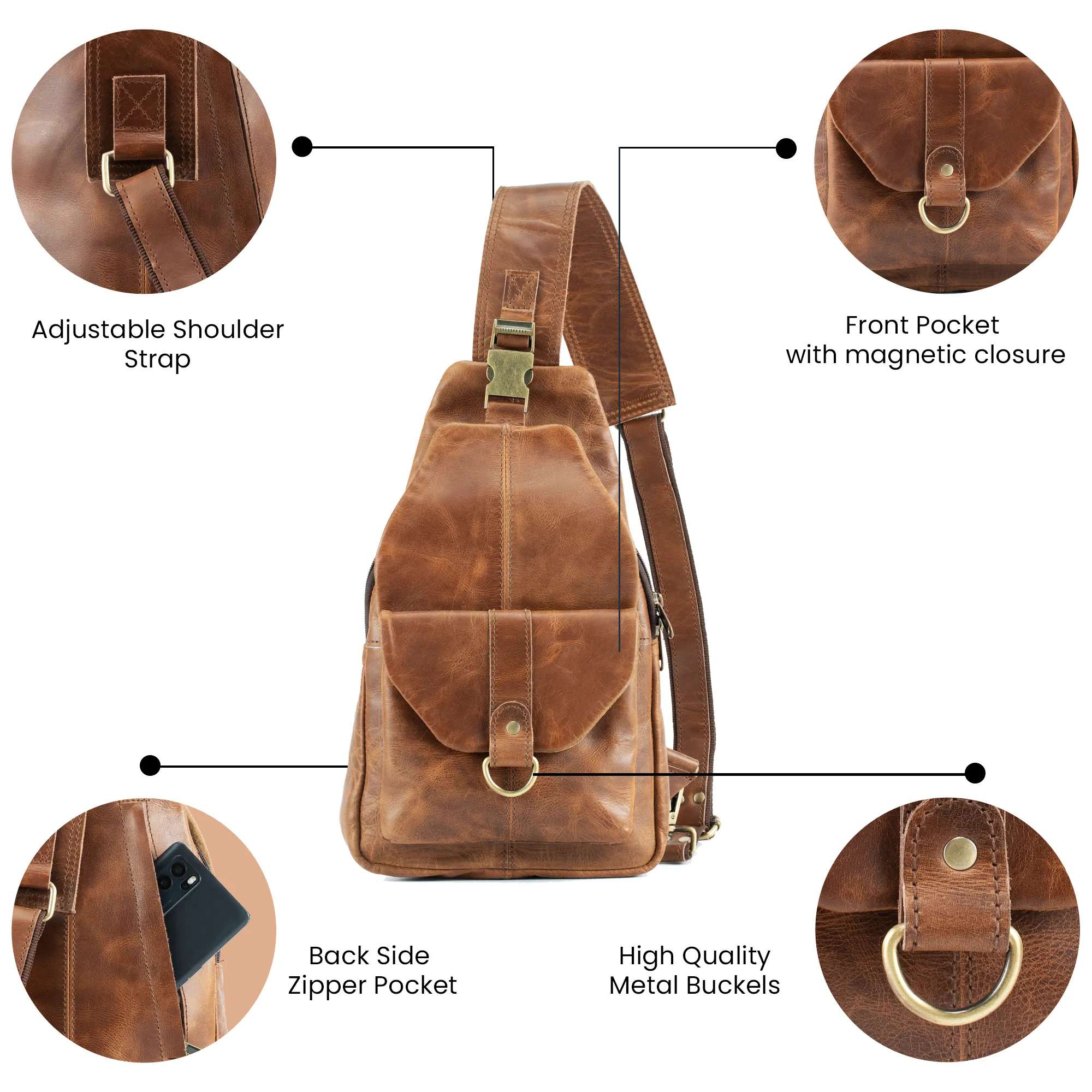 The Sleek Swing Brown