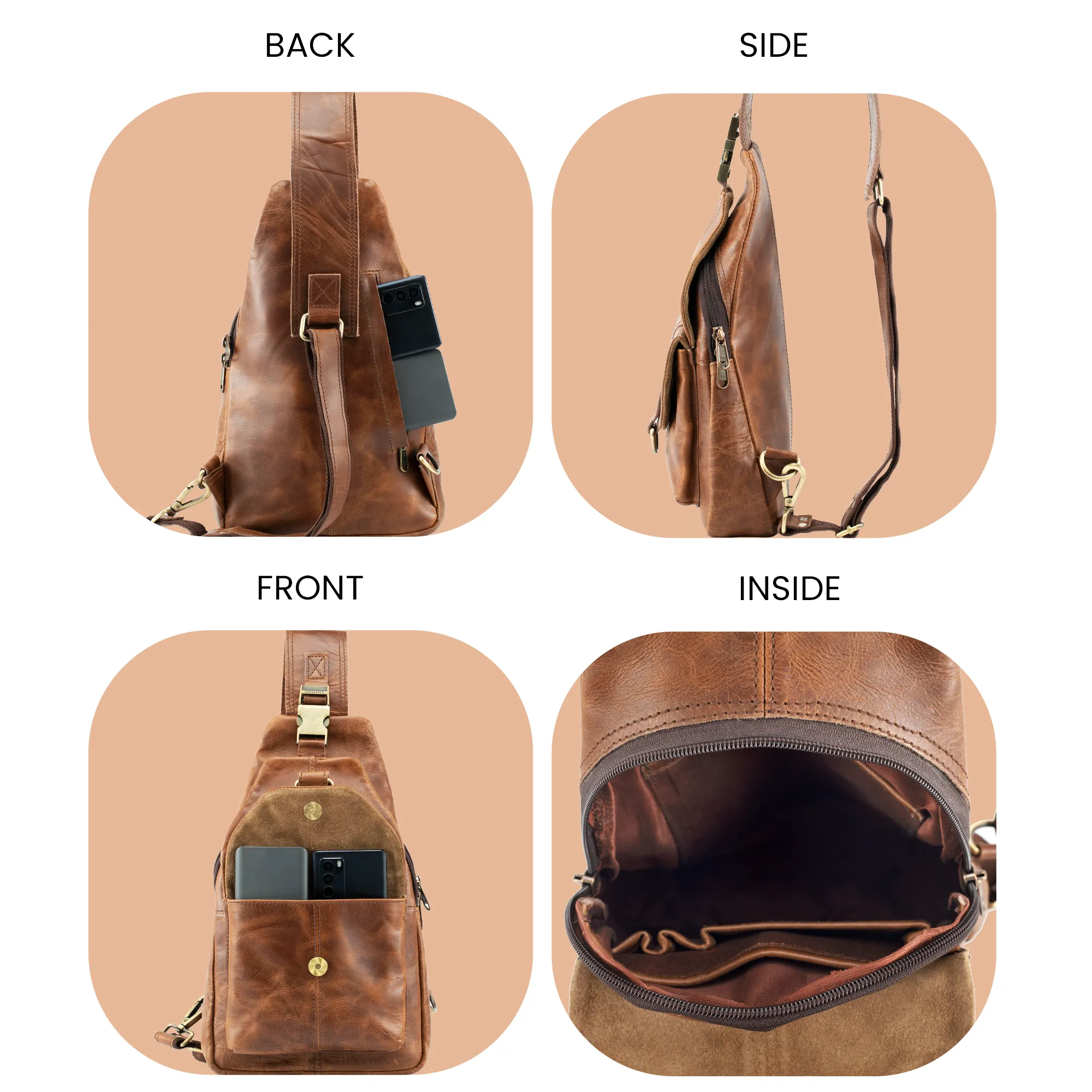 The Sleek Swing Brown