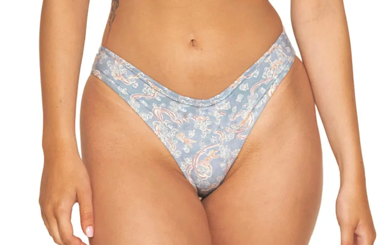 Tori Ties Bandeau-Lulu Bikini ::RET