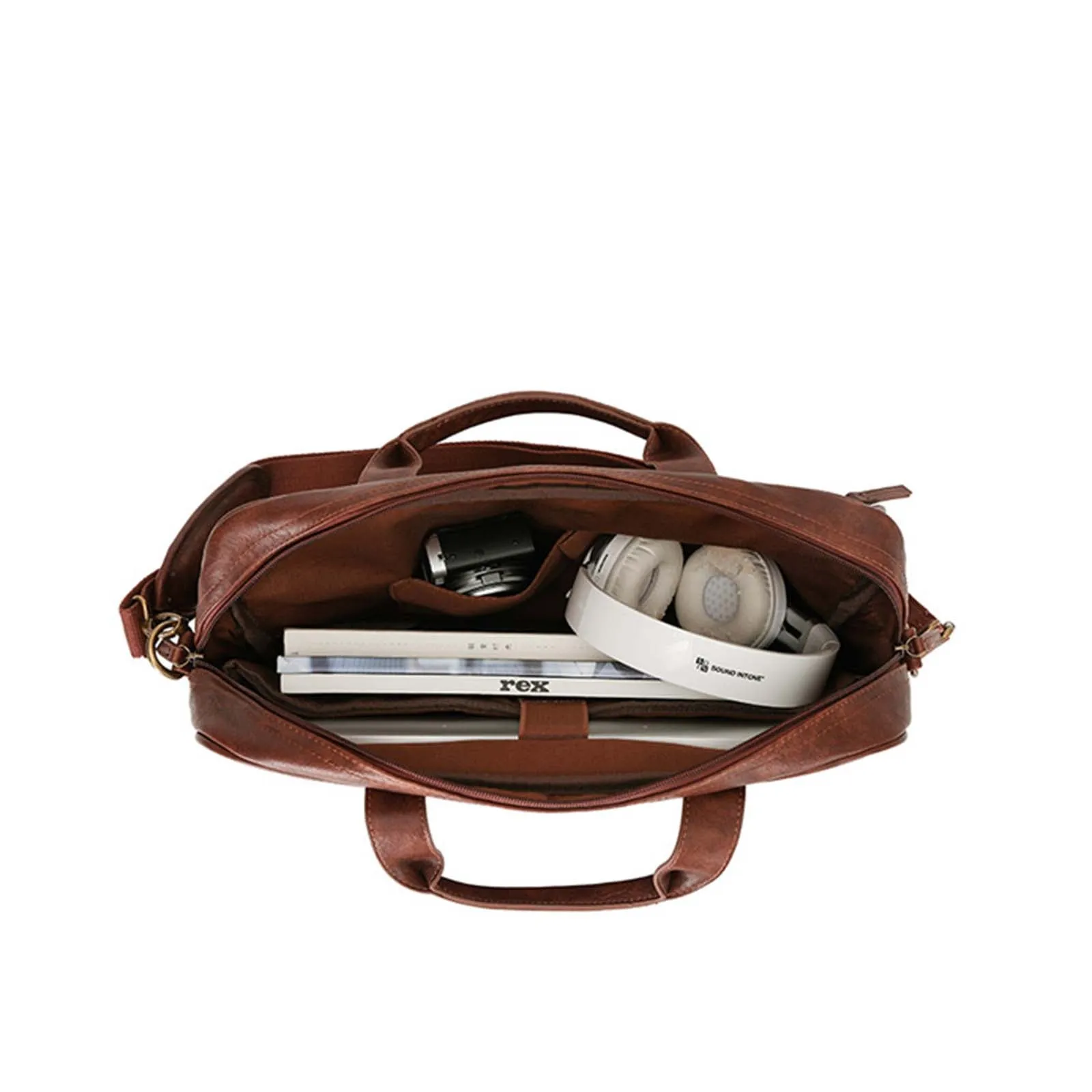 Tosca V.L Laptop Briefcase Brown