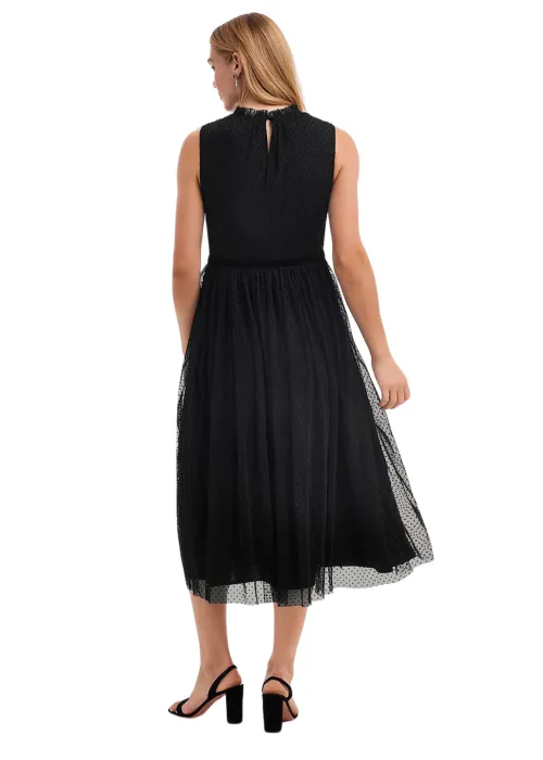 TULLE SLEEVELESS DRESS