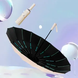 Ultra-Resilient 80-Bone Automatic Folding Umbrella