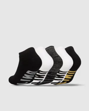 UNIT Essential Men's Bamboo No Show Socks - 5 Pack
