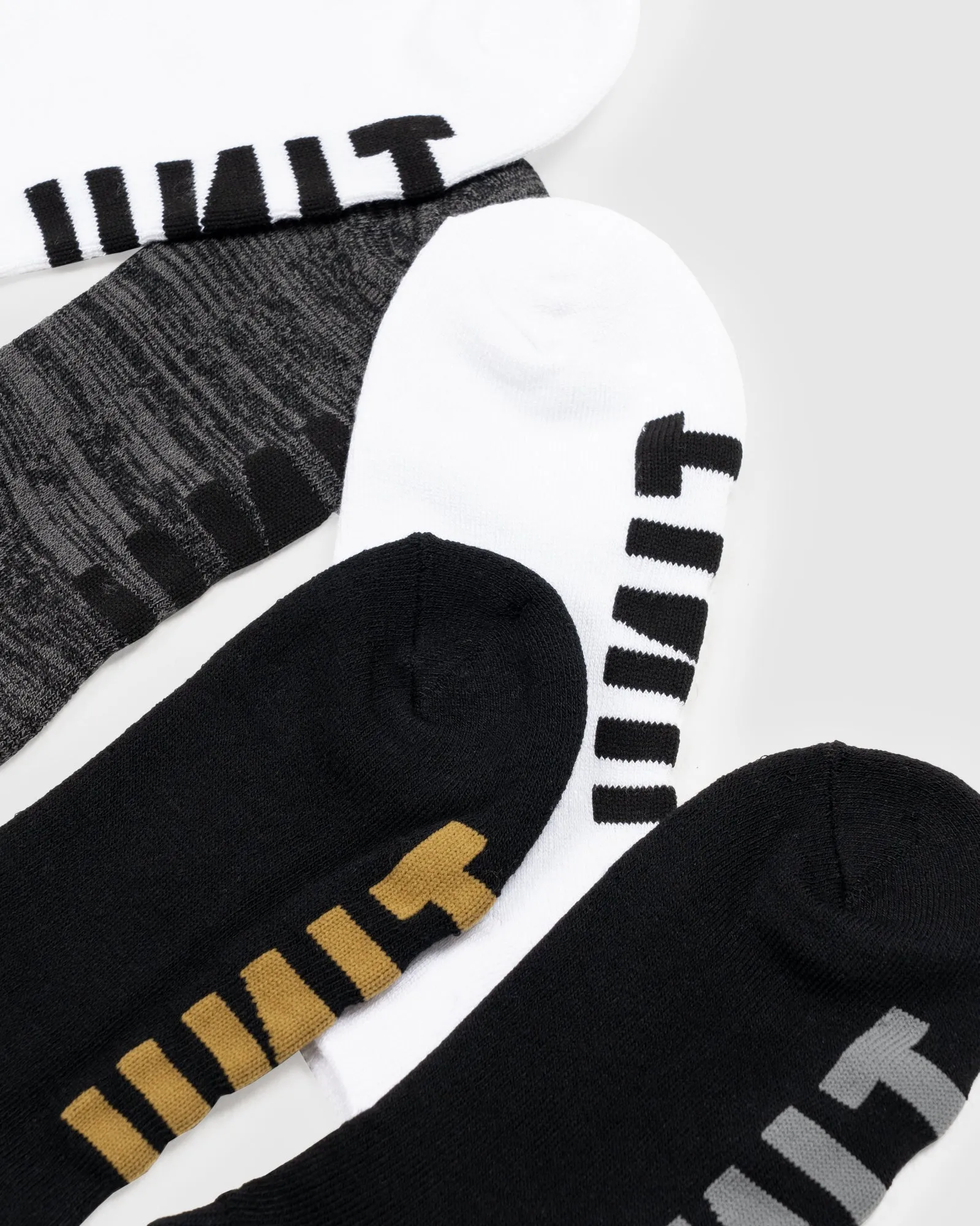 UNIT Essential Men's Bamboo No Show Socks - 5 Pack
