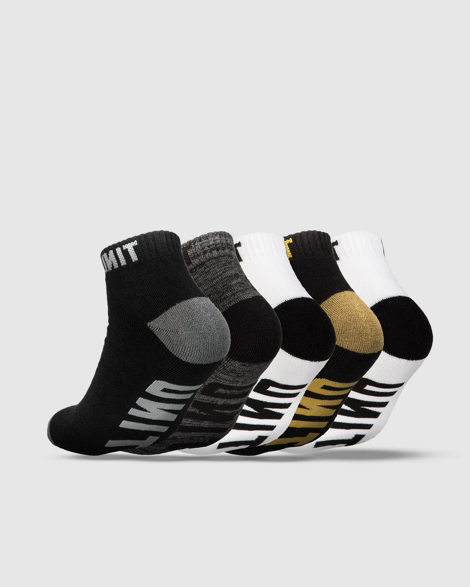UNIT Vital Men's Bamboo Lo-Lux Socks -  5 Pack