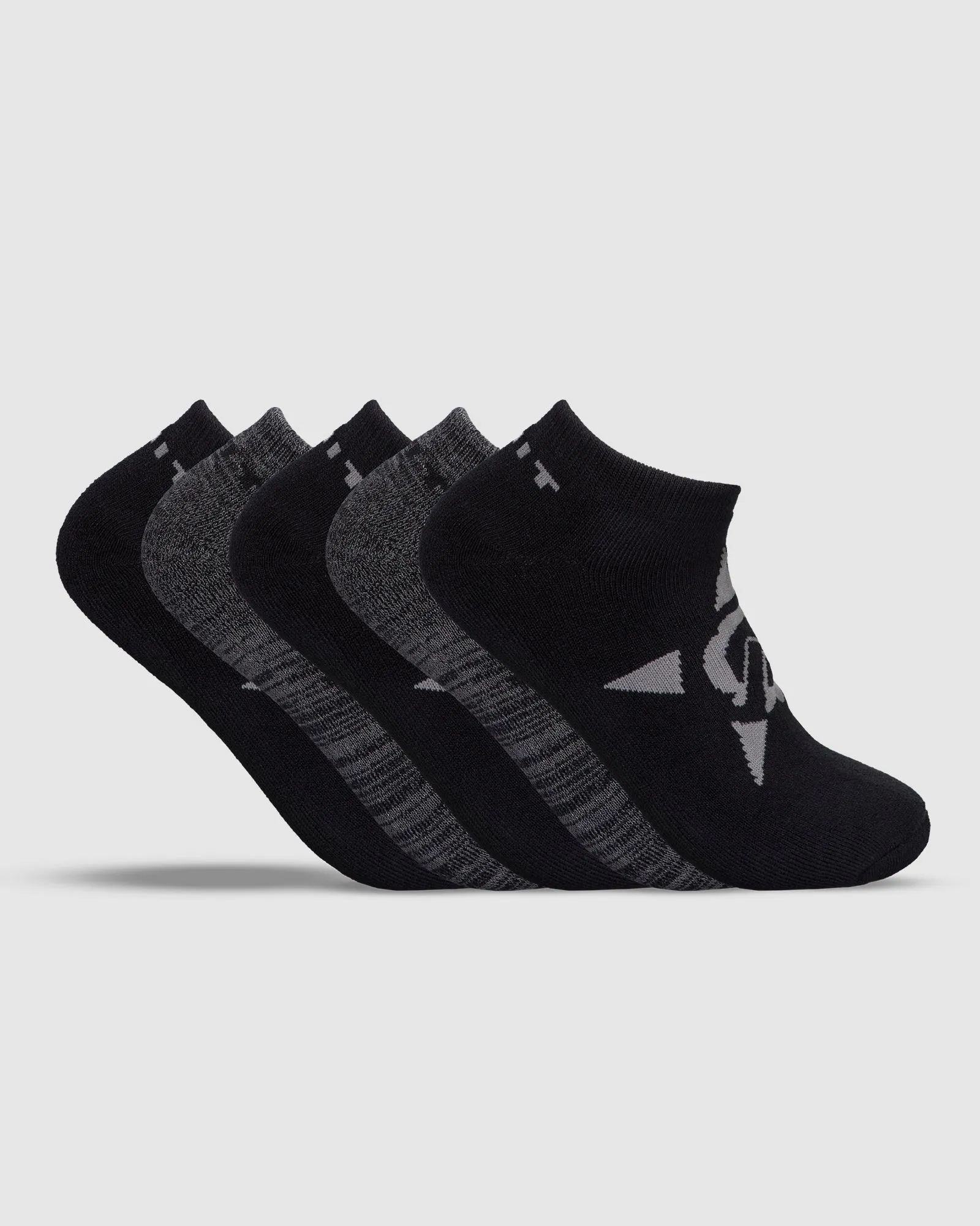 UNIT Void Men's Bamboo No Show Socks - 5 Pack