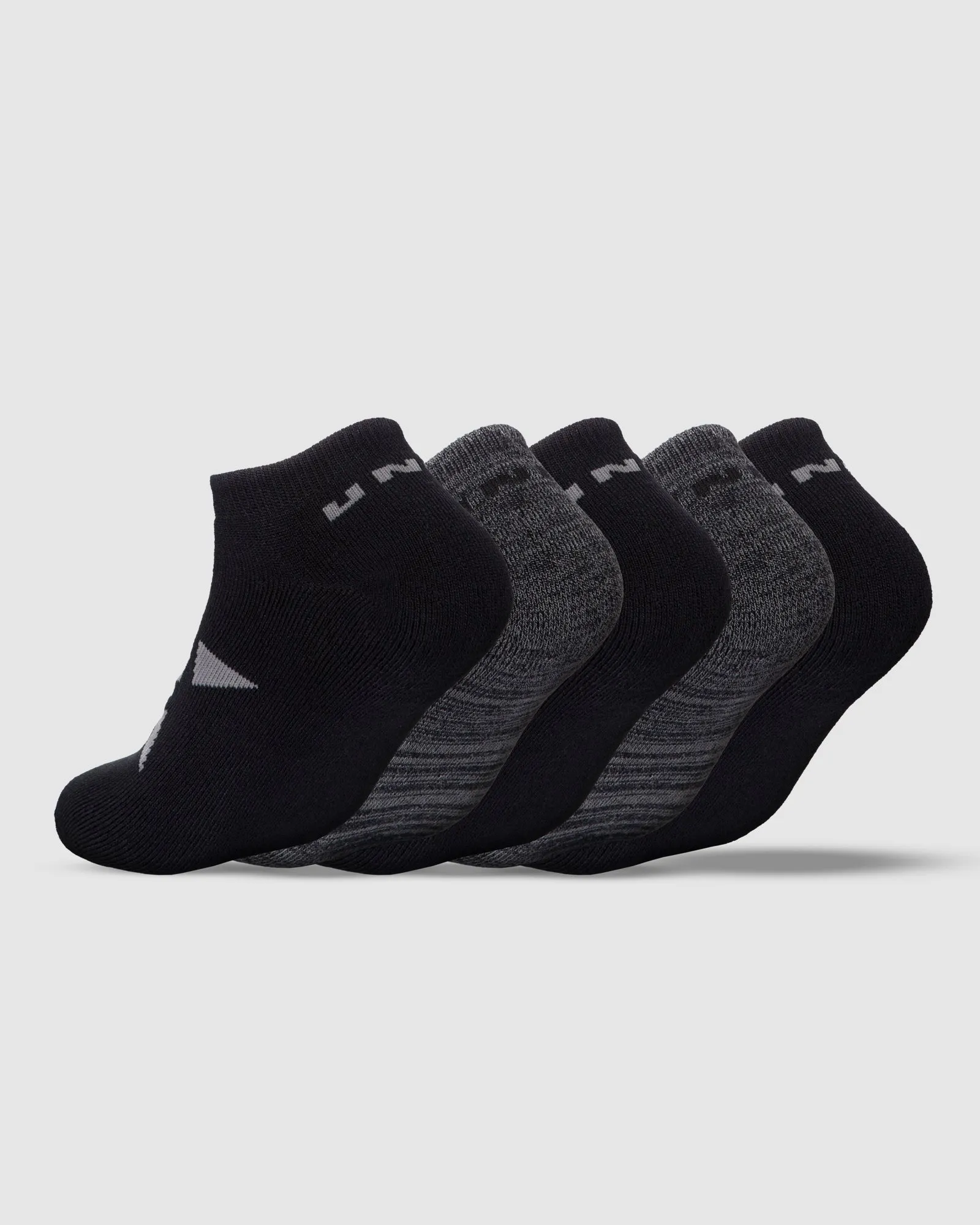UNIT Void Men's Bamboo No Show Socks - 5 Pack